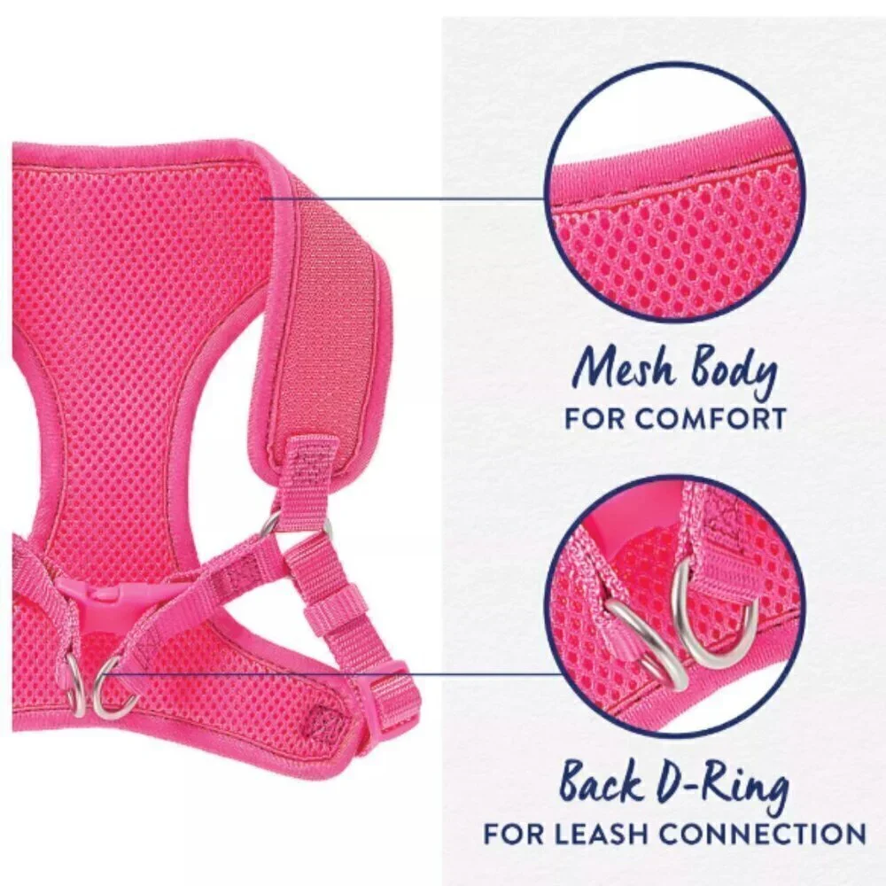 NWOT Top Paw® Mesh Comfort Dog Harness - XS Pink